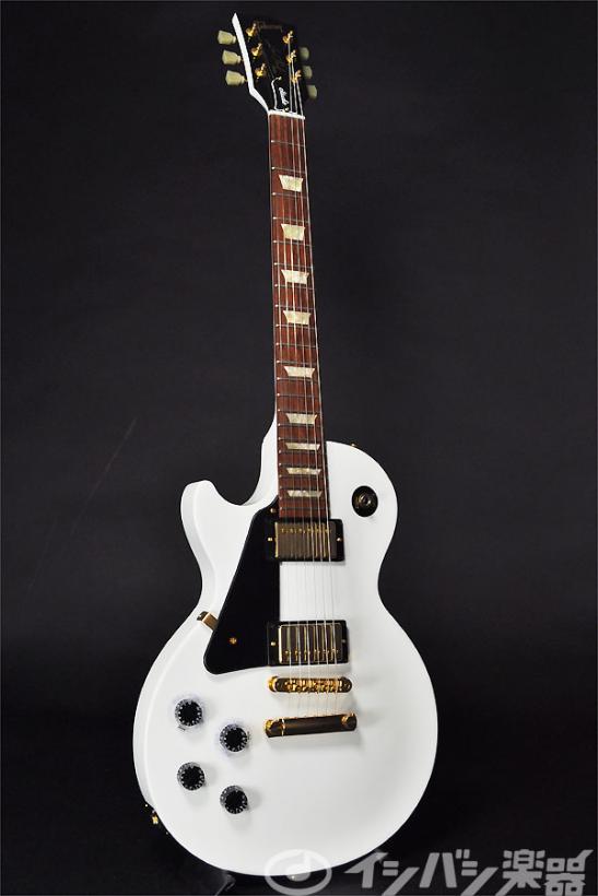 Gibson Les Paul Studio Left Hand Alpen White Gold Hardware