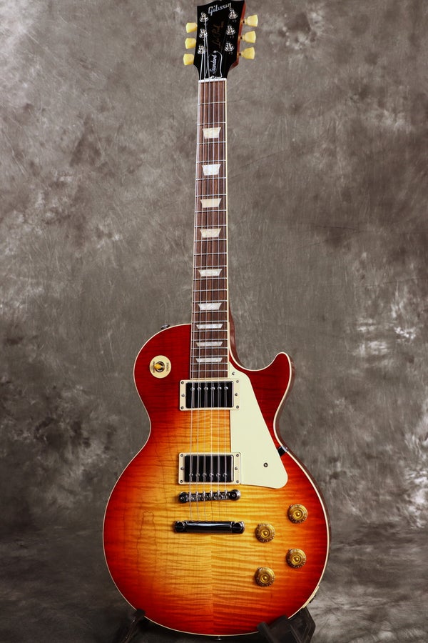 Japan Exclusive Les Paul Standard 50s "Custom Shop Top" Heritage Cherry Sunburst 角度によって大きく表情を変えるフレイム！ウェイトバランスもGOOD！ 期間限定10,000円オフクーポン配布中！