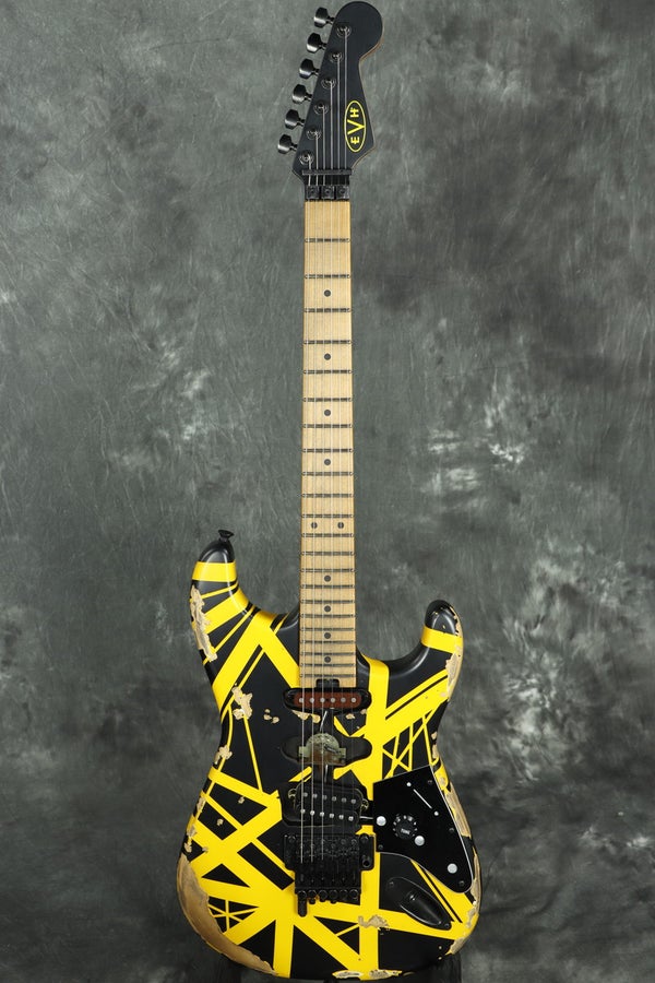 Limited Edition Striped Series Frankenstein Frankie Black with Yellow Stripes Aged ブラック/イエローストライプのフランキー！ 生々しさを感じるリアルなエイジド加工！