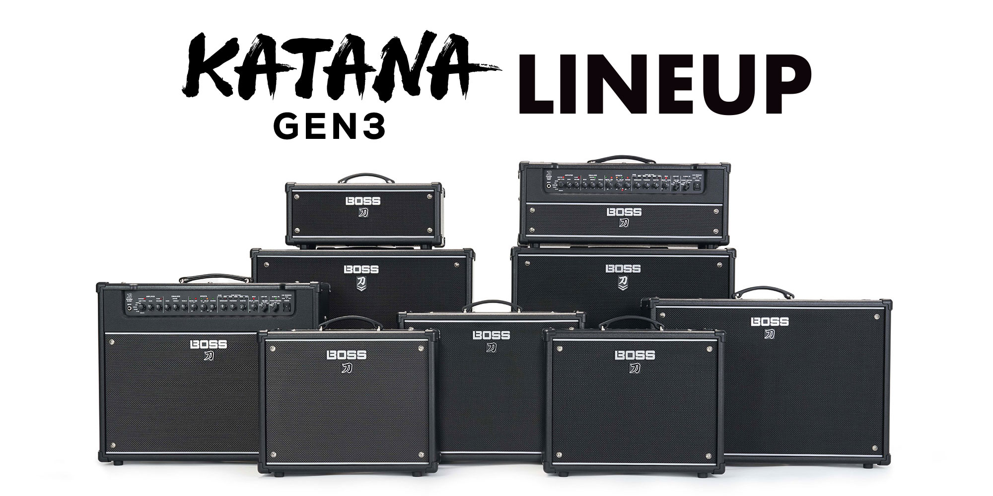 BOSS KATANA GEN 3 LINEUP