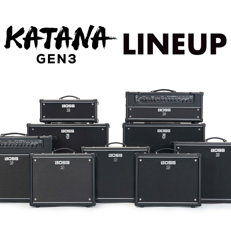 BOSS KATANA GEN 3 LINEUP