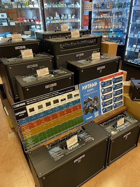 BOSS KATANA GEN 3 試奏/展示【名古屋栄店】