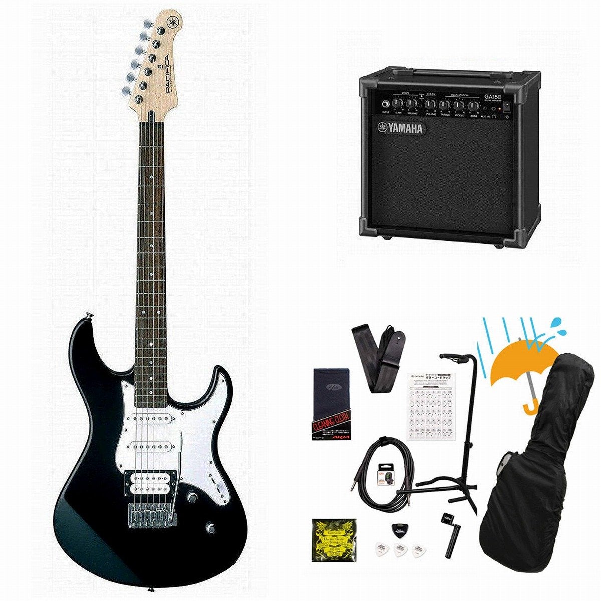 YAMAHA / PACIFICA112V BL (ブラック) エレキギター PAC112V PAC-112V パシフィカ 入門 初心者 YAMAHA GA15IIアンプ付属初心者セットR