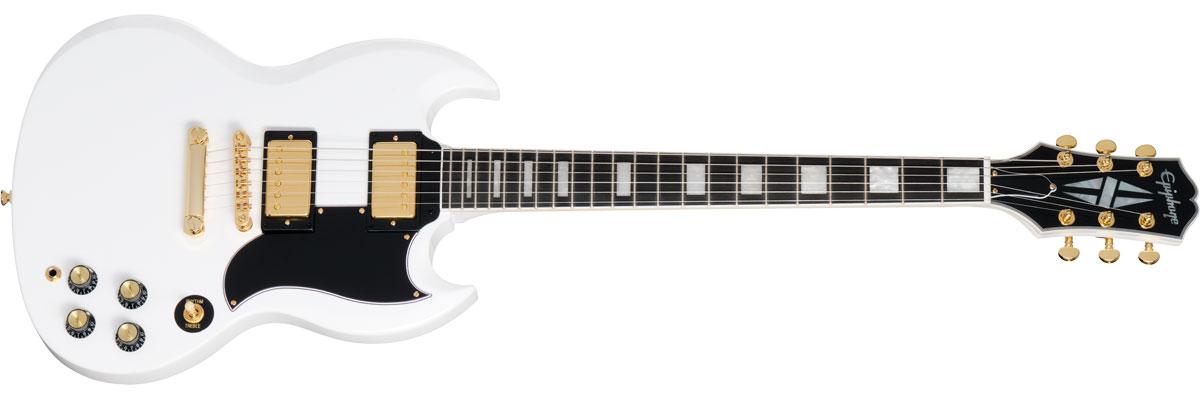 Epiphone Inspired by Gibson SG Custom Alpine White