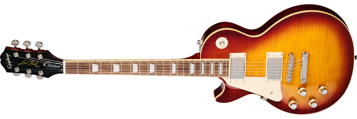 Epiphone Inspired by Gibson Les Paul Standard 60s Figured (Left-handed) Iced Tea Burst