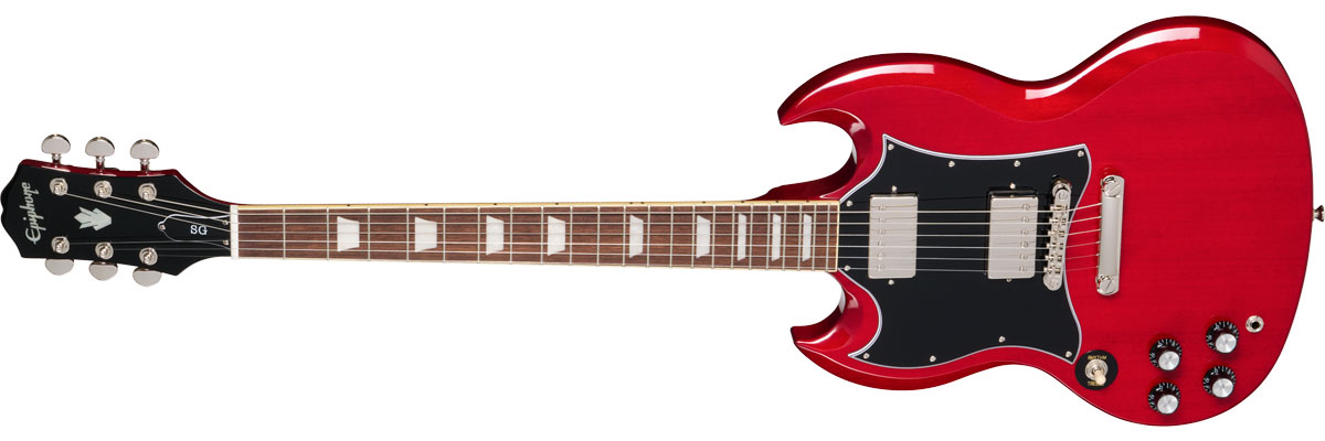 Epiphone Inspired by Gibson SG Standard (Left-handed) Cherry
