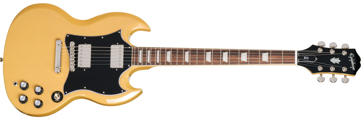 Epiphone Inspired by Gibson SG Standard TV Yellow