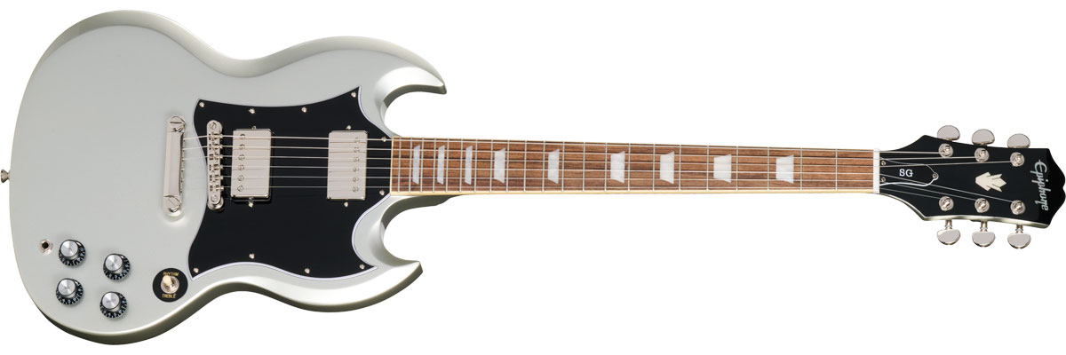 Epiphone Inspired by Gibson SG Standard Silver Mist