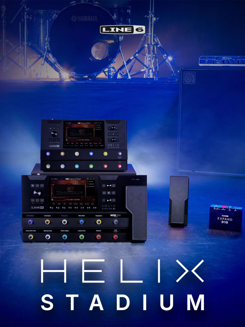 Line 6 - Helix ｜ 次世代のプロスペックギター・プロセッサーファミリー