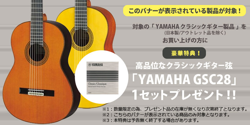 クラシックギター弦プレゼント