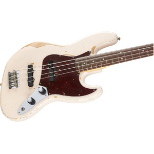 Fender / Flea Jazz Bass Road Worn Faded Shell Pink