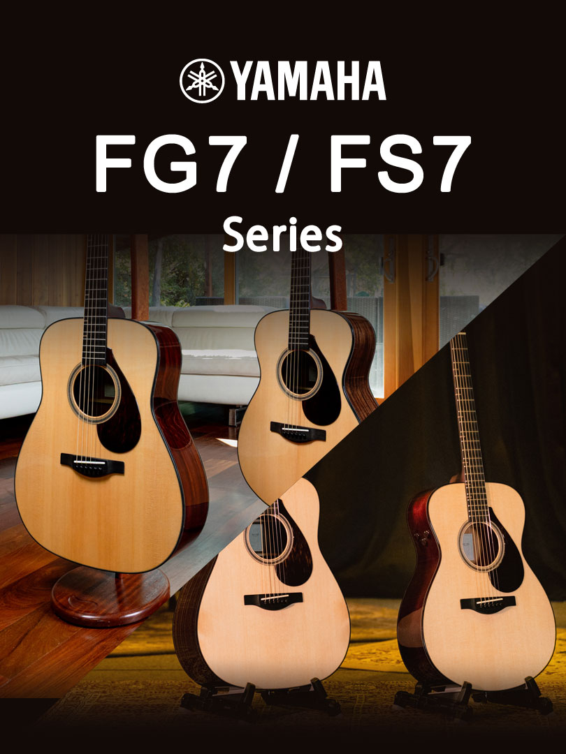 YAMAHA アコースティックギター「FG7/FS7」