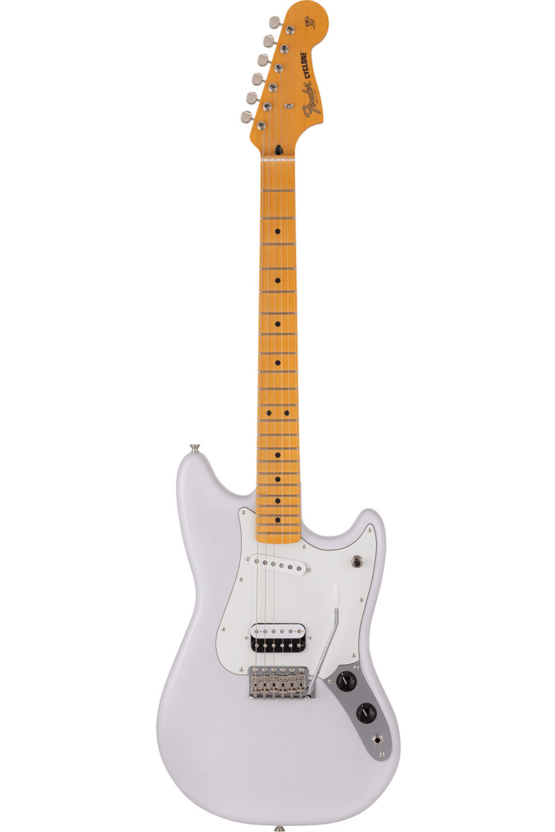 Made in Japan Limited Cyclone, Maple Fingerboard, White Blonde