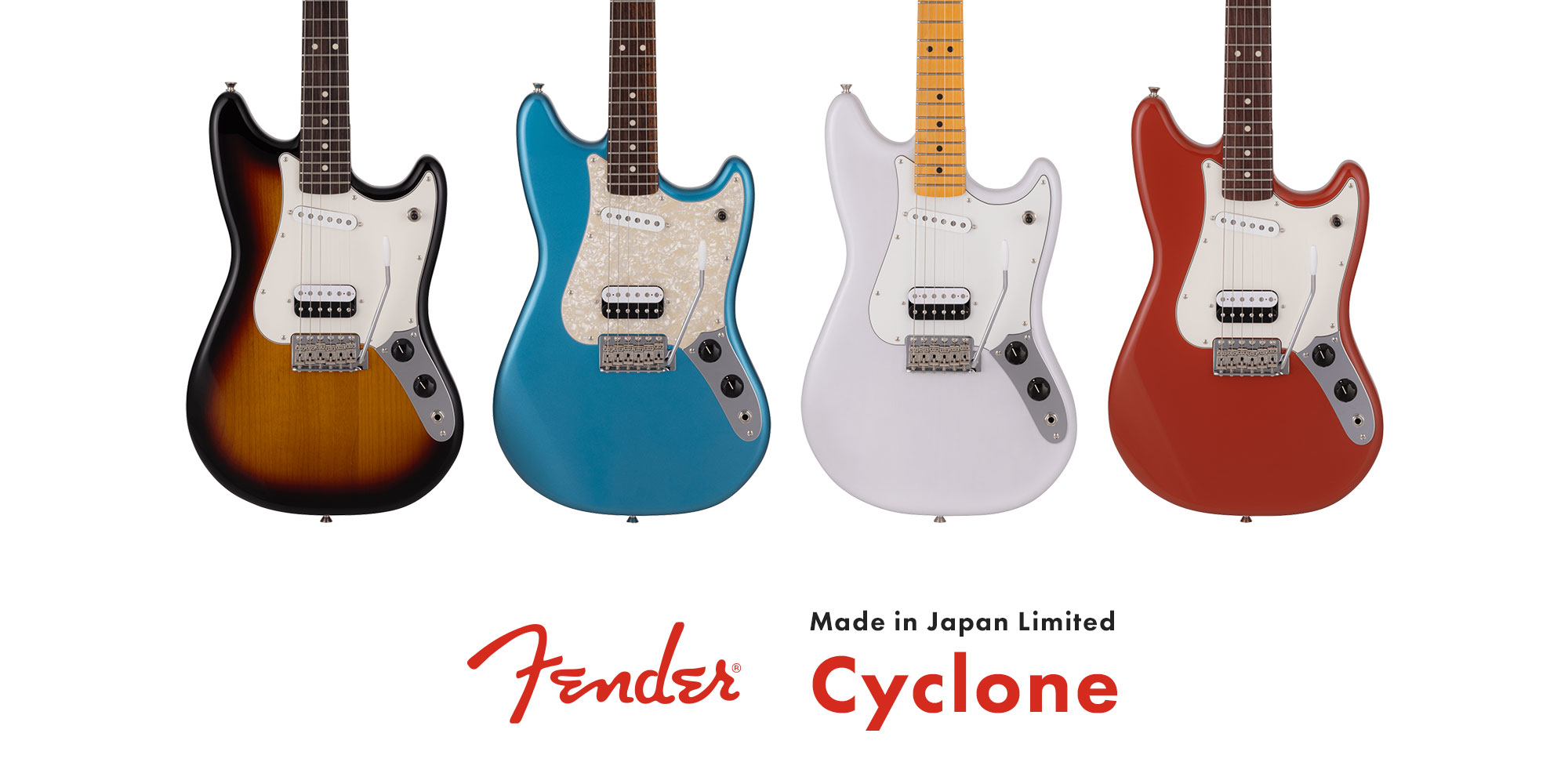 Fender Made in Japan Limited Cyclone