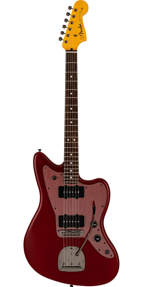 Made in Japan Hybrid II 2026 CollectionJazzmaster, Rosewood Fingerboard, Matte Inferno Red