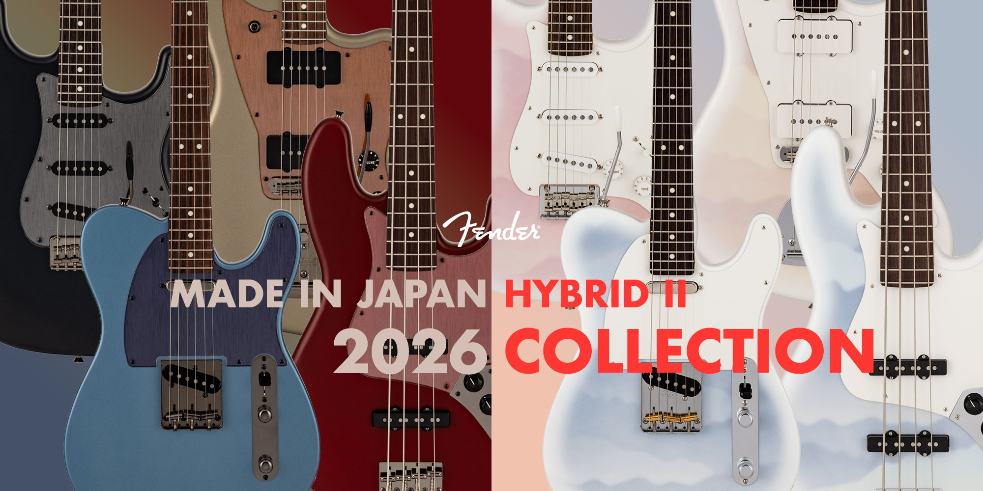 Fender Made in Japan Hybrid II 2026 Collection
