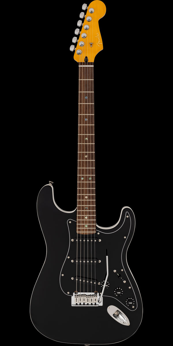 Made in Japan Limited Active ModernStratocaster, Rosewood Fingerboard, Black