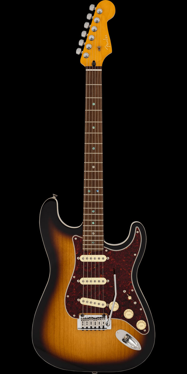 Made in Japan Limited Active ModernStratocaster, Rosewood Fingerboard, 2-Color Sunburst