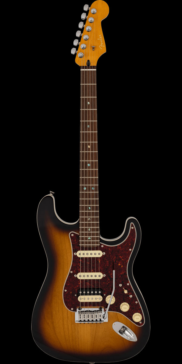 Made in Japan Limited Active ModernStratocaster HSS, Rosewood Fingerboard, 2-Color Sunburst