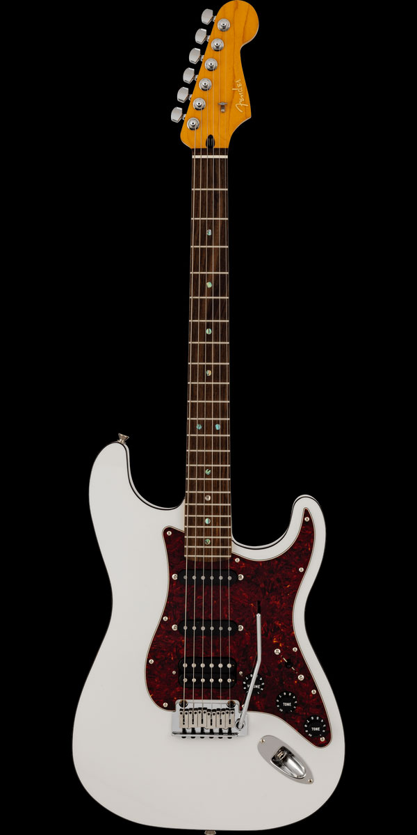 Made in Japan Limited Active ModernStratocaster HSS, Rosewood Fingerboard, Feather Gray