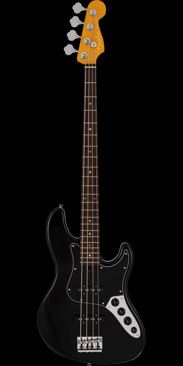Made in Japan Limited Active ModernJazz Bass, Rosewood Fingerboard, Black
