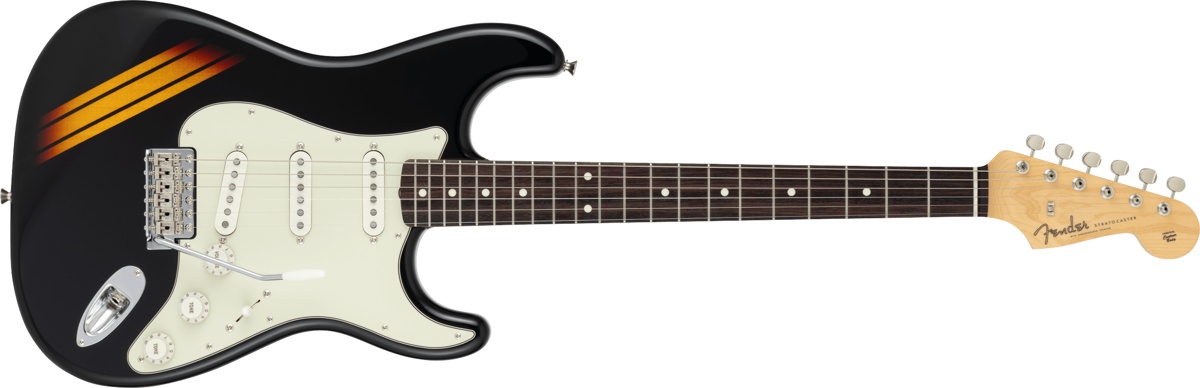 60s Stratocaster Rosewood Fingerboard Competition Black / 3-Color Sunburst