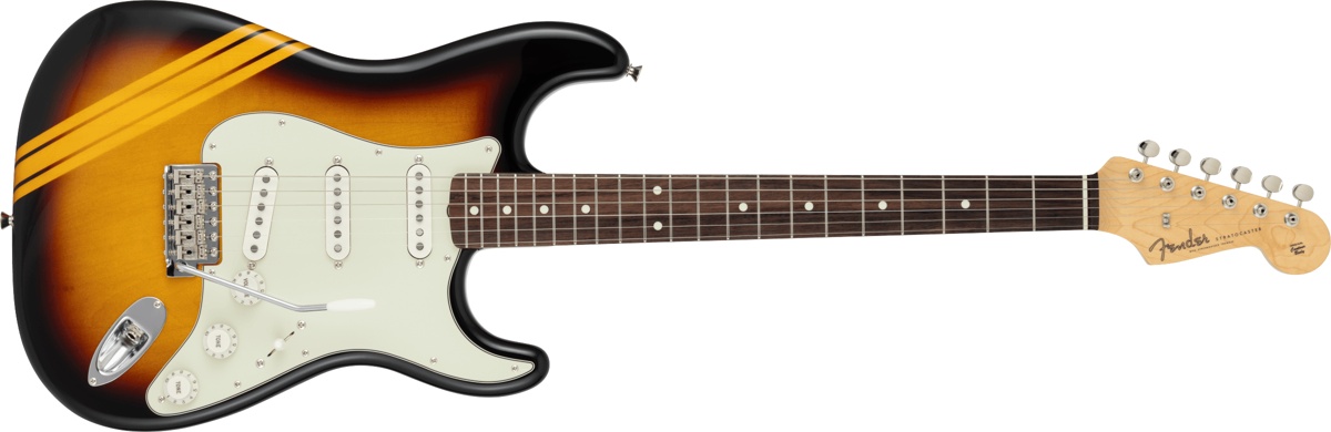 60s Stratocaster Rosewood Fingerboard Competition 3-Color Sunburst / Aged Natural