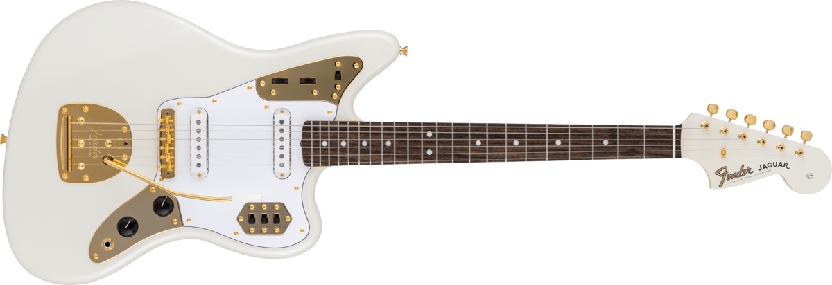 60s Jaguar Rosewood Fingerboard White Pearl