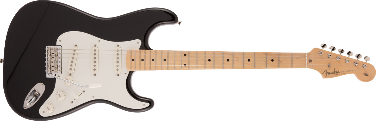 50s Stratocaster Maple Fingerboard Black