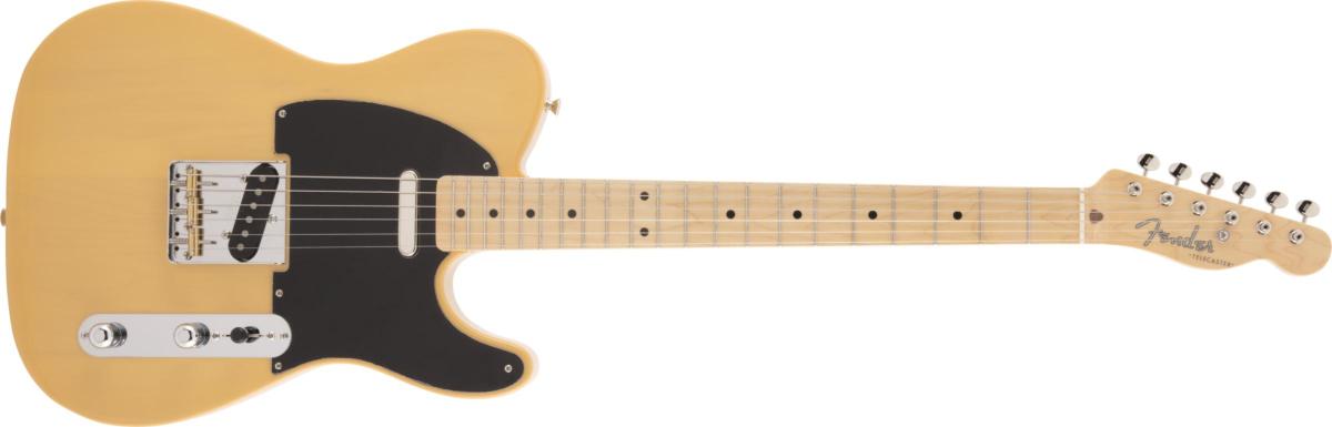 50s Telecaster Maple Fingerboard Butterscotch Blonde