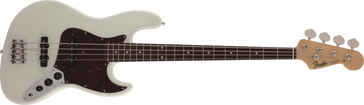 60s Jazz Bass Rosewood Fingerboard Olympic White