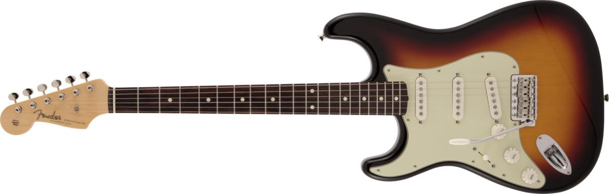 60s Stratocaster Left-Handed Rosewood Fingerboard 3-Color Sunburst
