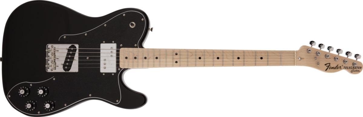 70s Telecaster Custom Maple Fingerboard Black