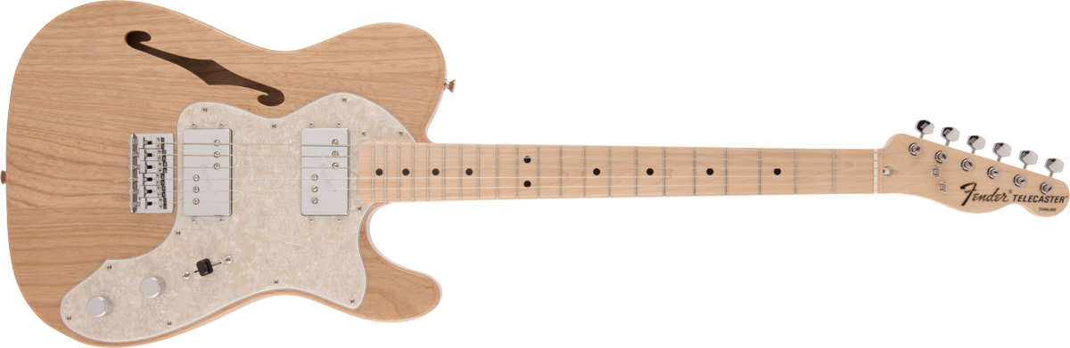 70s Telecaster Thinline Maple Fingerboard Natural