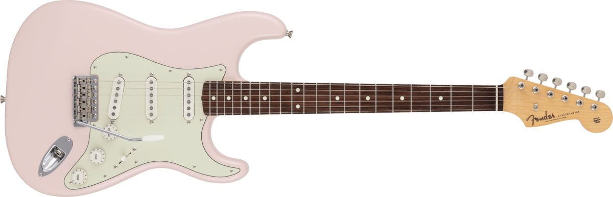 60s Stratocaster Rosewood Fingerboard Shell Pink