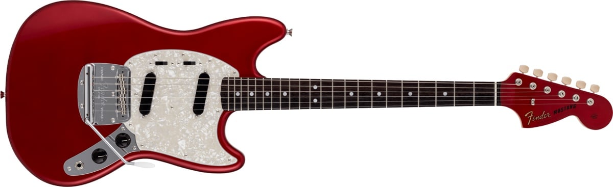 70s Mustang Rosewood Fingerboard Candy Apple Red