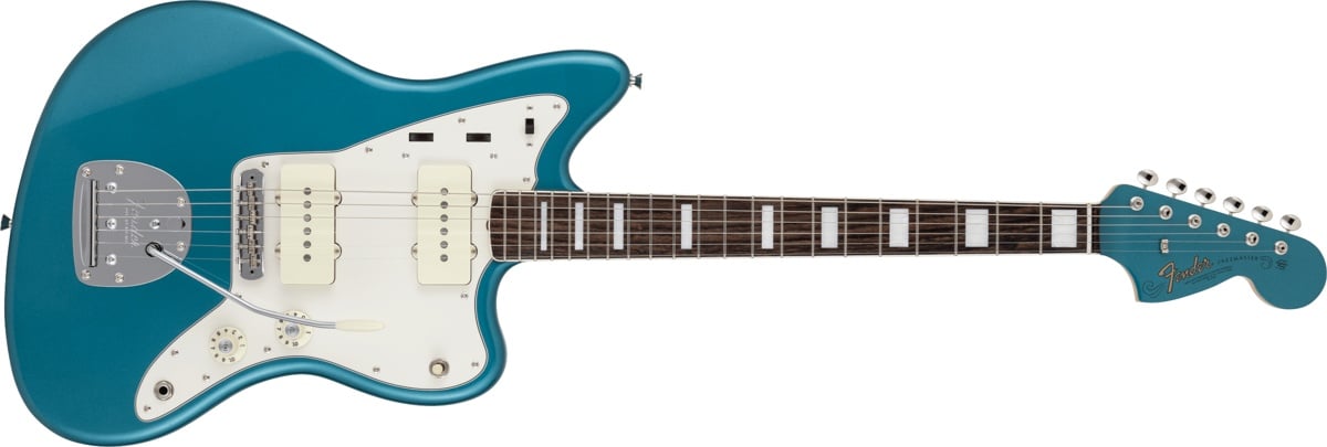 Late 60s Jazzmaster Rosewood Fingerboard Ocean Turquoise Metallic