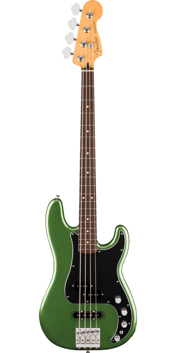 Player II Modified Active Precision Bass, Rosewood Fingerboard, Harvest Green Metallic