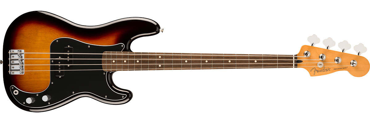 Player II Precision Bass, Alder Body, Rosewood Fingerboard, 3-Color Sunburst