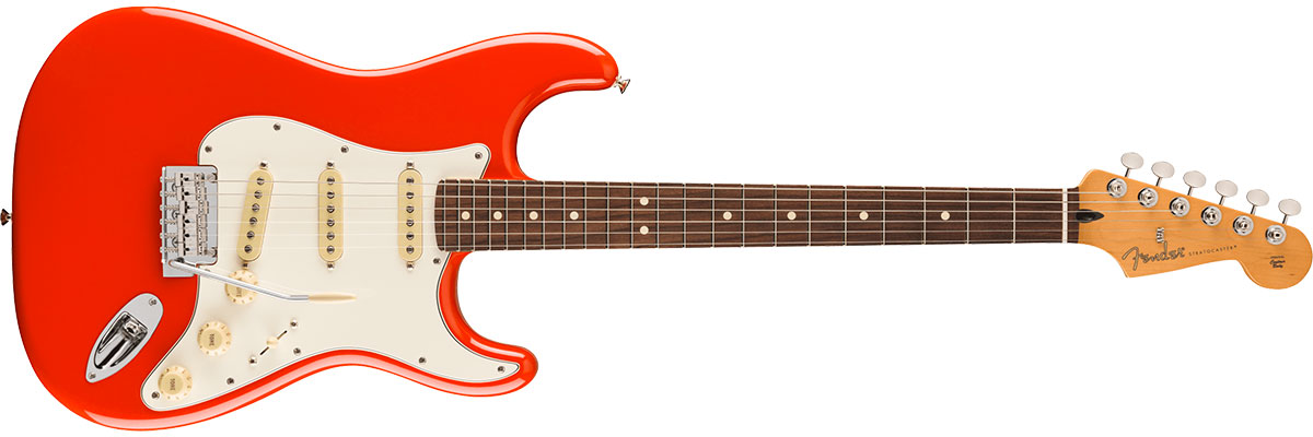 Player II Stratocaster, Alder Body, Rosewood Fingerboard, Coral Red