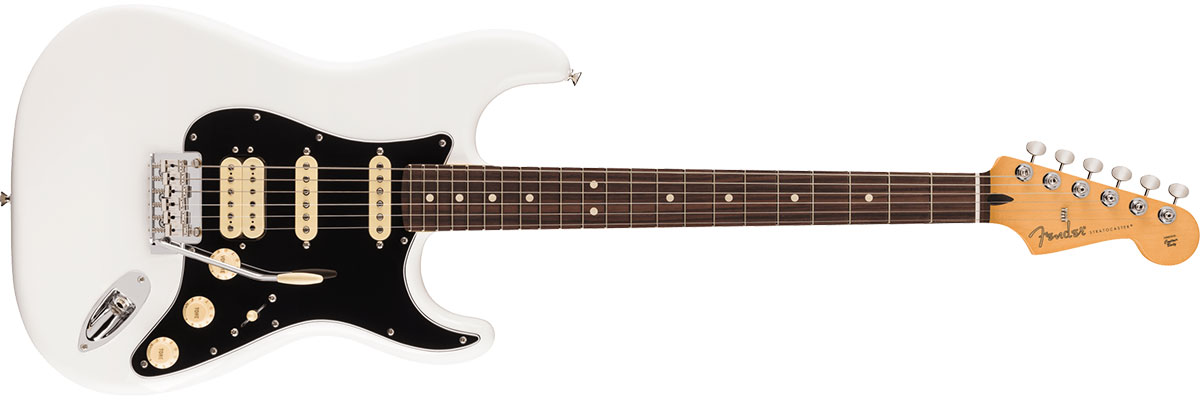 Player II Stratocaster HSS, Alder Body, Rosewood Fingerboard, Polar White