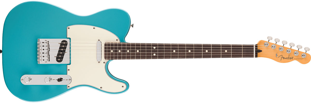 Player II Telecaster, Alder Body, Rosewood Fingerboard, Aquatone Blue