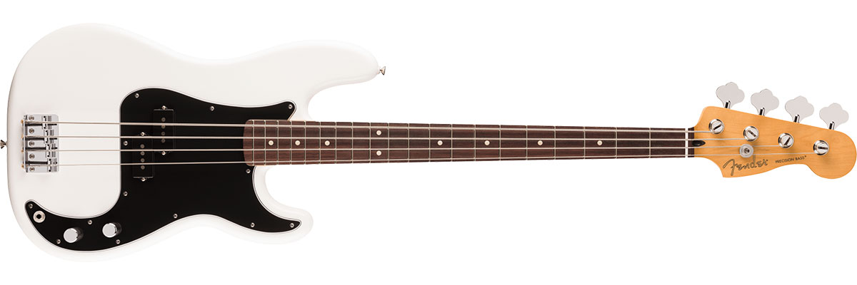 Player II Precision Bass, Alder Body, Rosewood Fingerboard, Polar White