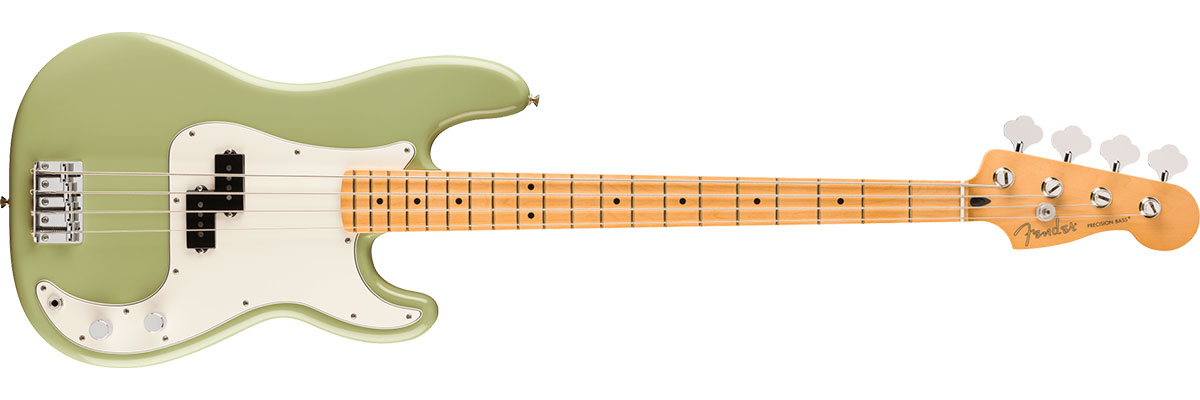 Player II Precision Bass, Alder Body, Maple Fingerboard, Birch Green