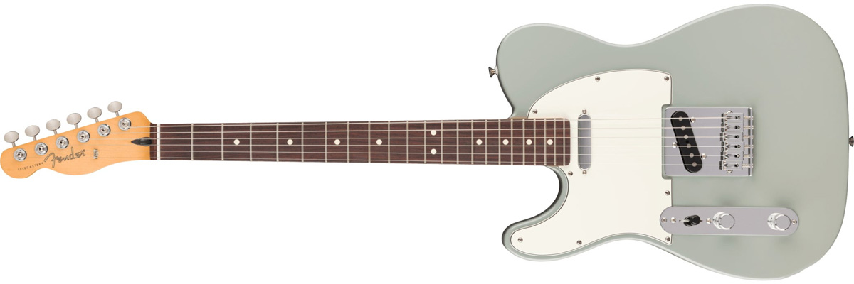 Player II Telecaster Left-Handed, Alder Body, Rosewood Fingerboard, Cactus Gray