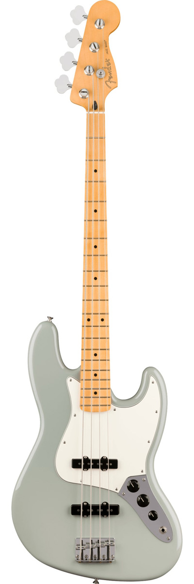 Player II Jazz Bass, Alder Body, Maple Fingerboard, Cactus Gray