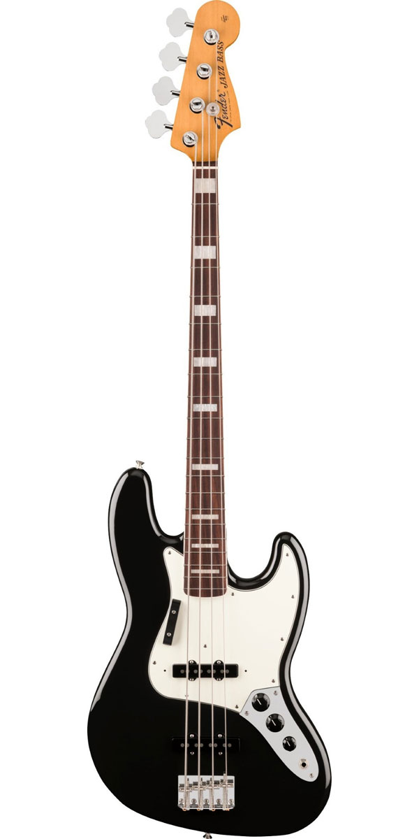Vintera III, Early '70s Jazz Bass, Rosewood Fingerboard, Black