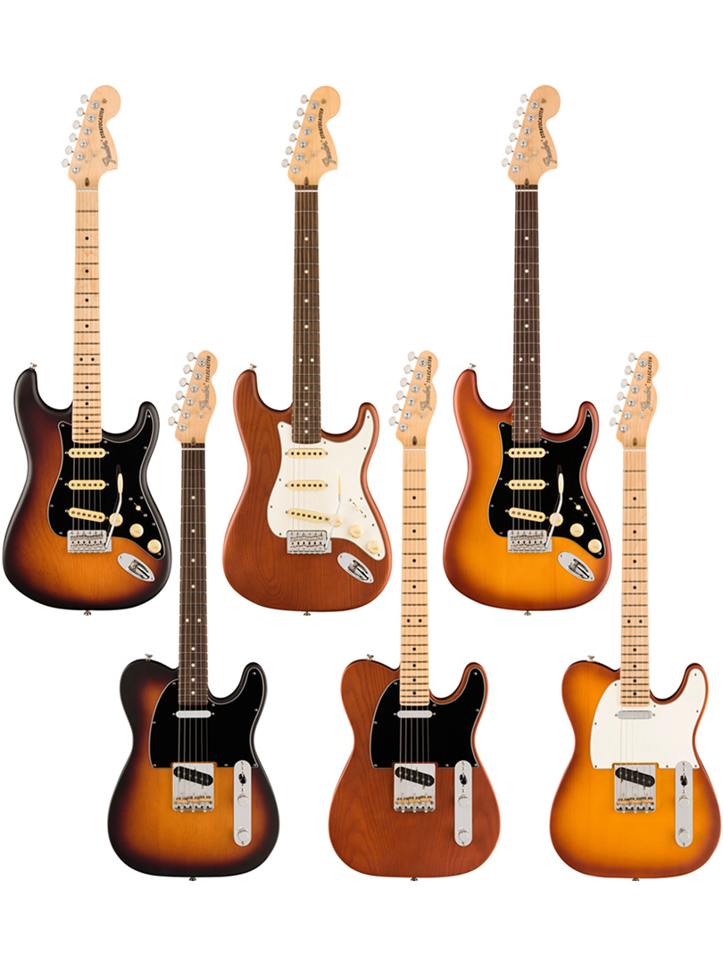 イシバシ楽器独占販売 Fender FSR American Performer Timber Stratocaster / Telecaster