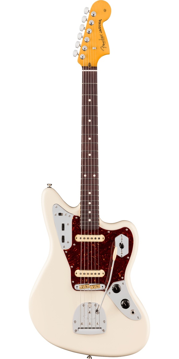 American Professional, Jaguar, Rosewood Fingerboard, Olympic White