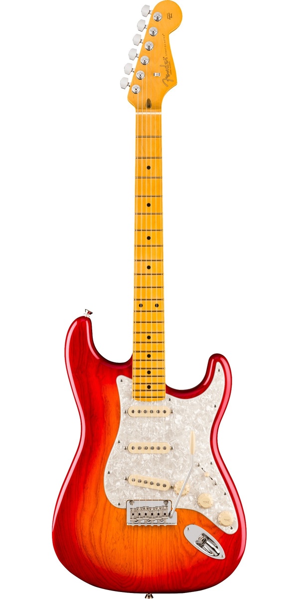 American Professional, Stratocaster, Maple Fingerboard, Aged Cherry Burst